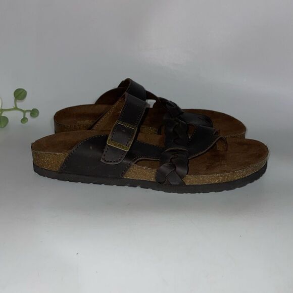 New Cliff by White Mountain Brown Sandals - Picture 2 of 7